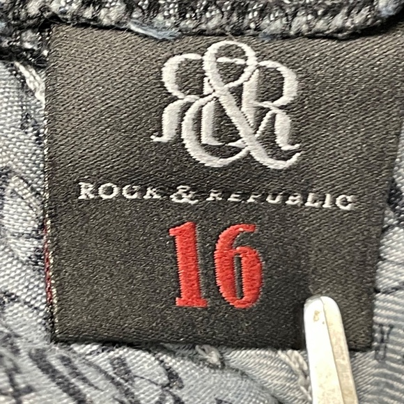 Women’s Navy Blue 16 Rock & Republic Jeans - Picture 9 of 14